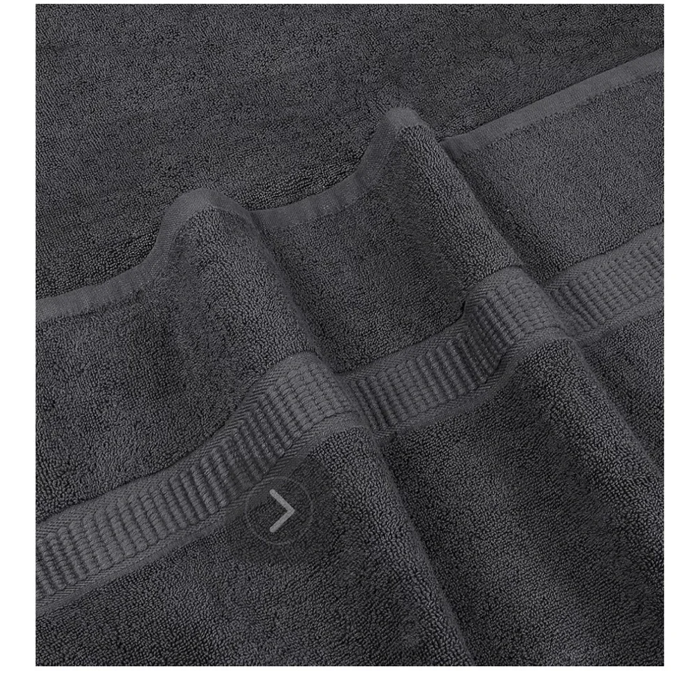 2 Set Jombo Extra Large Cotton Bath Sheet Towels – 35x70, Quick Dry Grey